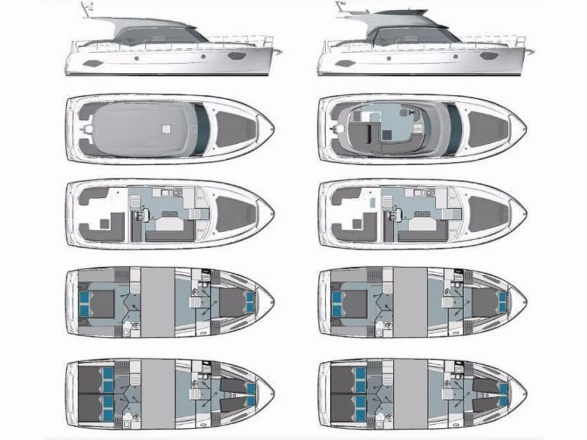 Bavaria E40 FLY - DANIJELA  - Layout image