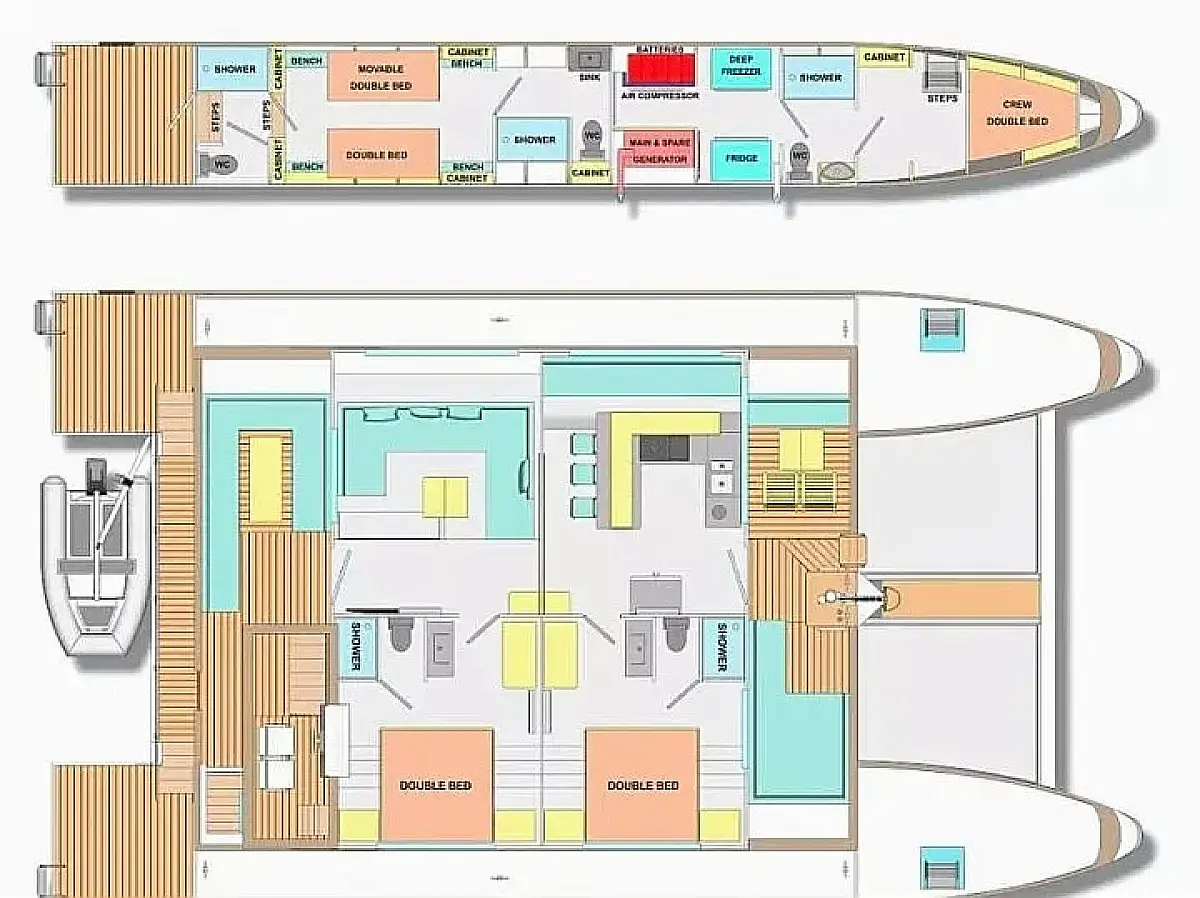 Ocean Beast 65 - INKA  - Layout image