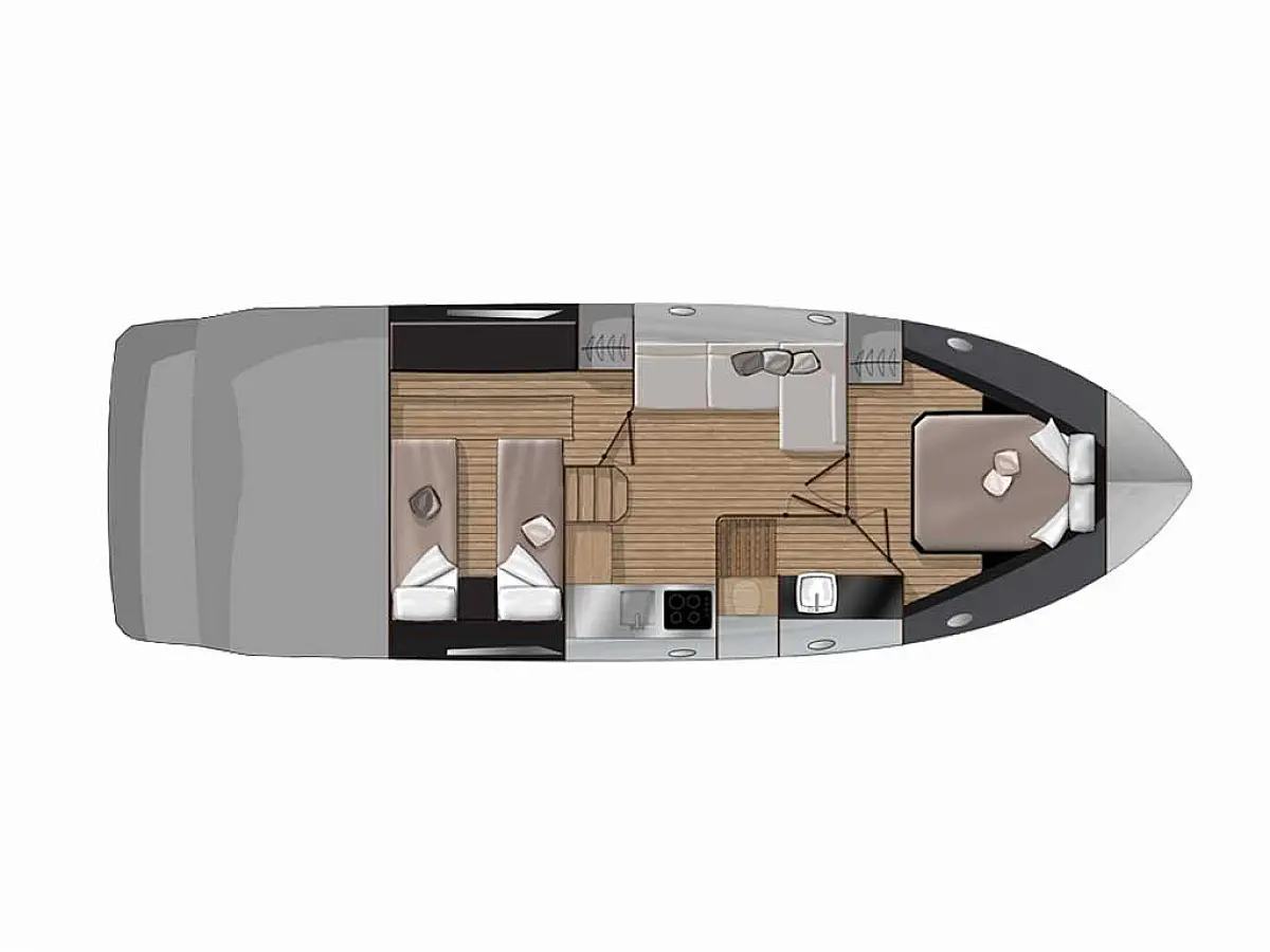 Sessa C38 - BRAČ  - [Layout image]